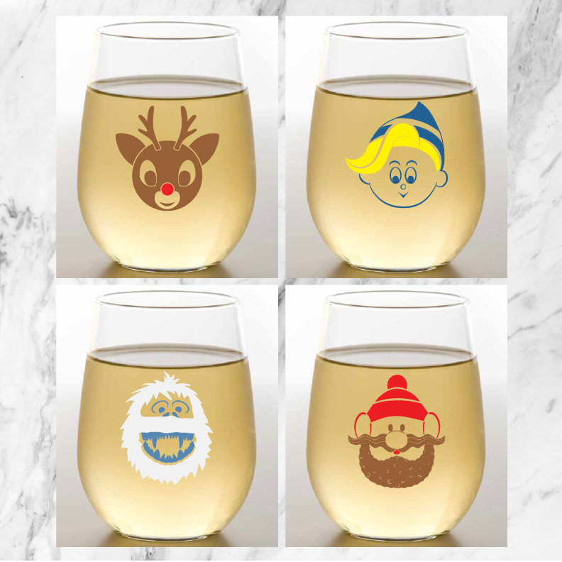RUDOLPH Shatterproof Wine Glasses