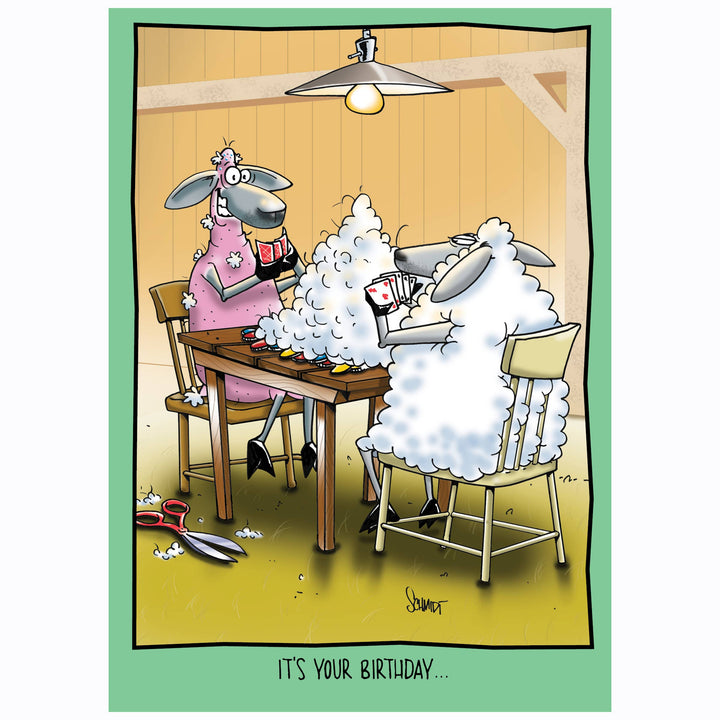 Strip Poker | Funny Birthday Card