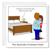 Funny Birthday Card for Girl Female Friend Dating Boyfriend Humour Cheeky Naughty Sexy Cute
