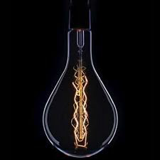 SWIRL FILAMENT BULB 12X15