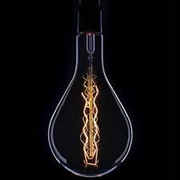 SWIRL FILAMENT BULB 12X15