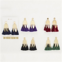 HANGING TASSEL EARRINGS