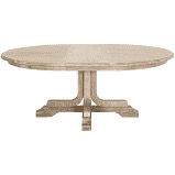 TORREY 60” RD EXT DINING TABLE - NAT GRAY 2(BXS)