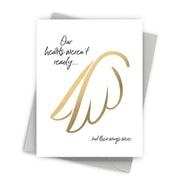 Angel Wings Sympathy Card