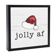 Jolly AF | Wood Sign