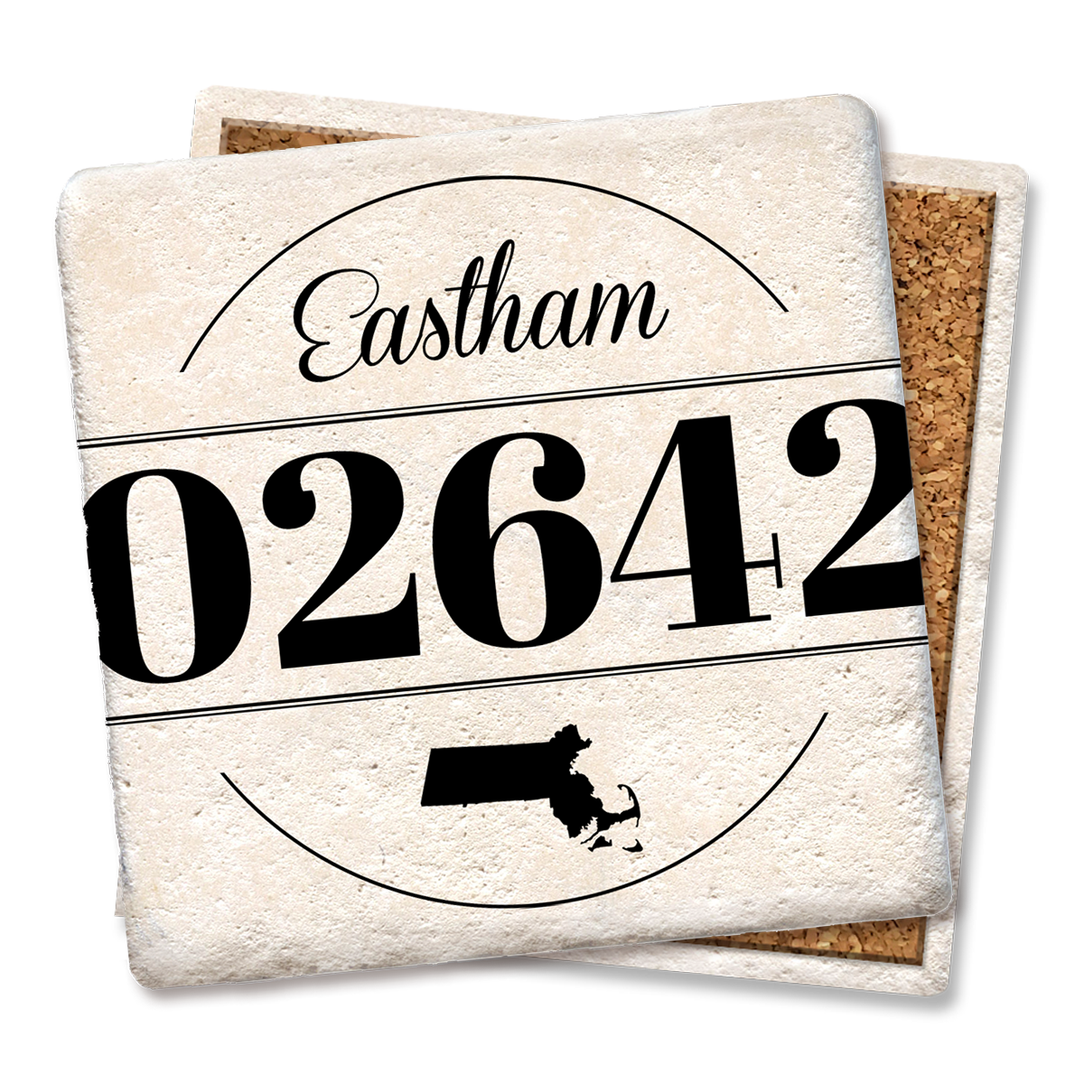 Zip Code Custom Coaster