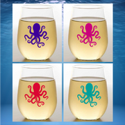 OCTOPUS Shatterproof Wine Glasses