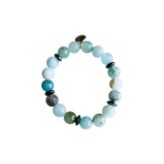 Blue Jade Stretch Bracelet