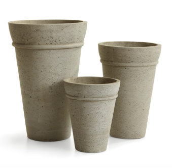 CAILEN TALL ROUND POT-MED