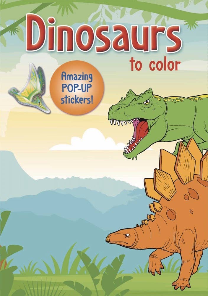 Dinosaurs to color