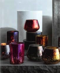 CALEIDO METALLIC VOTIVE HOLDER STRAIGHT