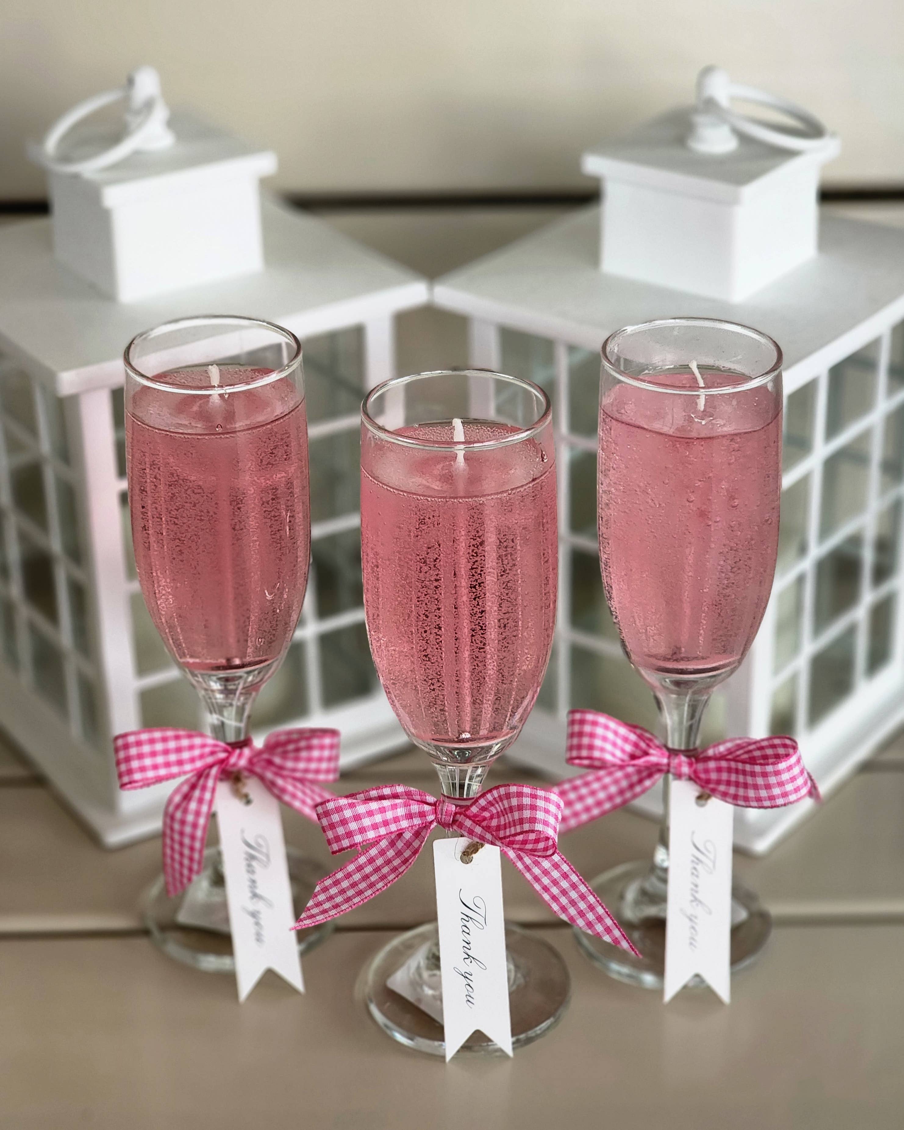 Champagne Candle