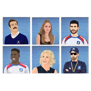 Ted Lasso Coasters Set of 6