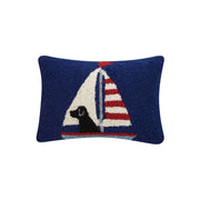 Labrador In Sailboat Hook Pillow