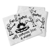 It's All Fun & Games | Beverage Napkins