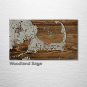 Massachusettes: Cape Cod Bay Map