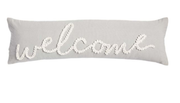 WELCOME KNOT PILLOW -LG