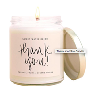 THANK YOU! SOY CANDLE
