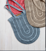 SOUK CROCHET TOTE - DENIM
