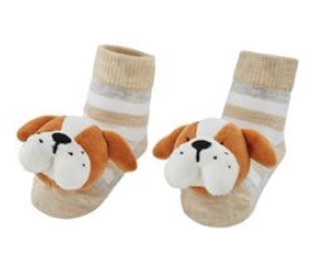BULLDOG RATTLE TOE SOCK