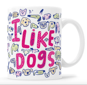 I LIKE DOGS MUG