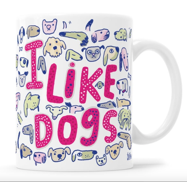 I LIKE DOGS MUG