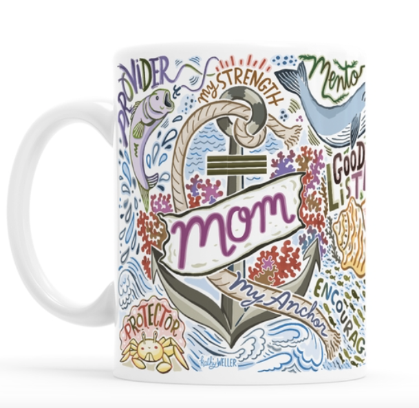 MOM OCEAN - THEMED MUG