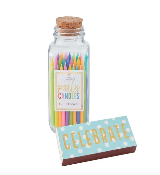 PARTY CANDLES AND MATCHES
