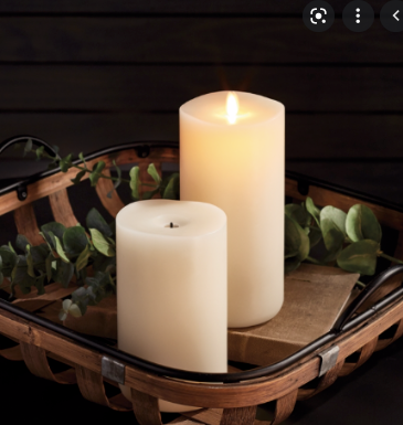 LIGHTLI WICK TO FLAME PILLAR 4X7