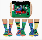 DINO EGGS GIFT BOX -6 ODD SOCKS