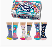 UNICORN DAZE GIFT BOX -6 ODD SOCKS