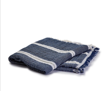 REVERSIBLE THROW W/ FRINGE