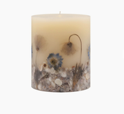 BEACH DAISY SMALL ROUND BOTANICAL CANDLE
