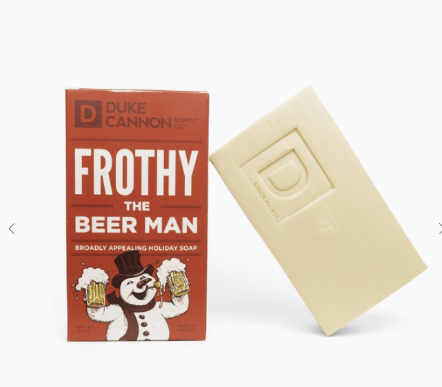 BIG ASS FROTHY BEERMAN SOAP