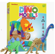 DINO CLAY MODELS WITH MODELING CLAY