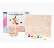 WOODEN PUZZLE CAROUSEL