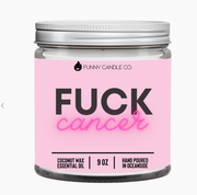 F*CK CANCER  CANDLE