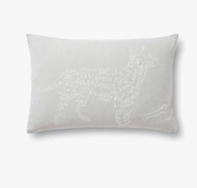 DOG PILLOW-GREY