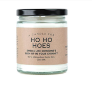 HO HO HOES HOLIDAY CANDLE