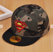 CAMOUFLAGE CARTOON BASEBALL CAP - SUPERMAN