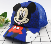 MICKEY SUMMER MESH  CAP -BLUE