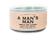 A MAN'S MAN  CANDLE