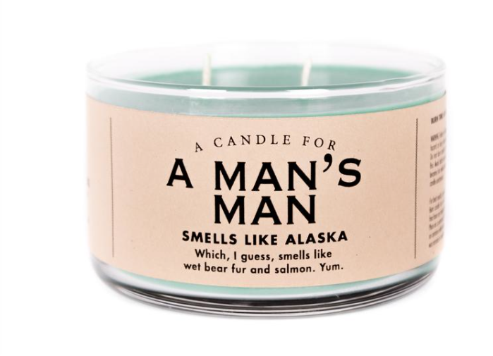 A MAN'S MAN  CANDLE