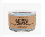 OUTDOOR PEOPLE CANDLE