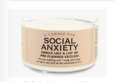 SOCIAL ANXIETY CANDLE