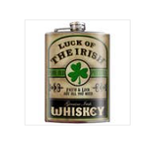 FLASK-LUCK OF THE IRISH