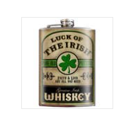FLASK-LUCK OF THE IRISH