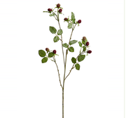 GLITTERED RASPBERRY SPRAY -31"