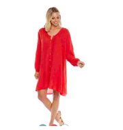 VIENNA COVER-UP CORAL