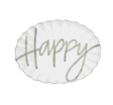 HAPPY SERVING PLATTER
